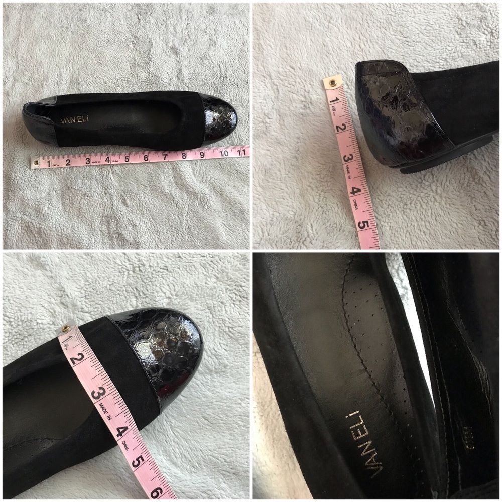 VANEli Sidony Suede Patent Leather Snake Flats - Picture 8 of 8